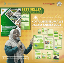 LAUNCHING PUBLIKASI KOTA LHOKSEUMAWE DALAM ANGKA 2024