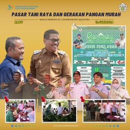 DUKUNGAN BPS TERHADAP PROGRAM PASAR TANI RAYA KOTA LHOKSEUMAWE