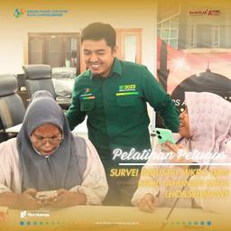 PELATIHAN PETUGAS SURVEI INDUSTRI MIKRO DAN KECIL TAHUNAN KOTA LHOKSEUMAWE